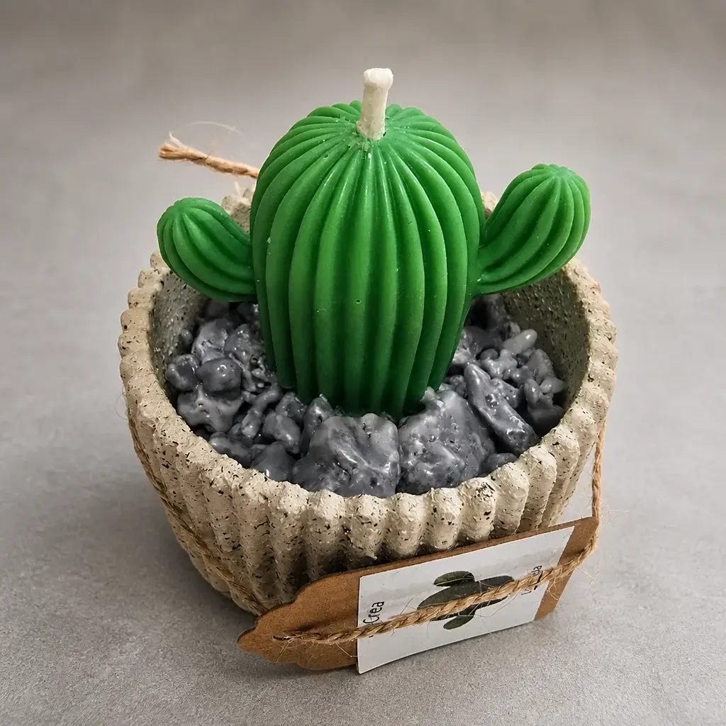 Vela Cactus, vela decorativa (8) Cactus