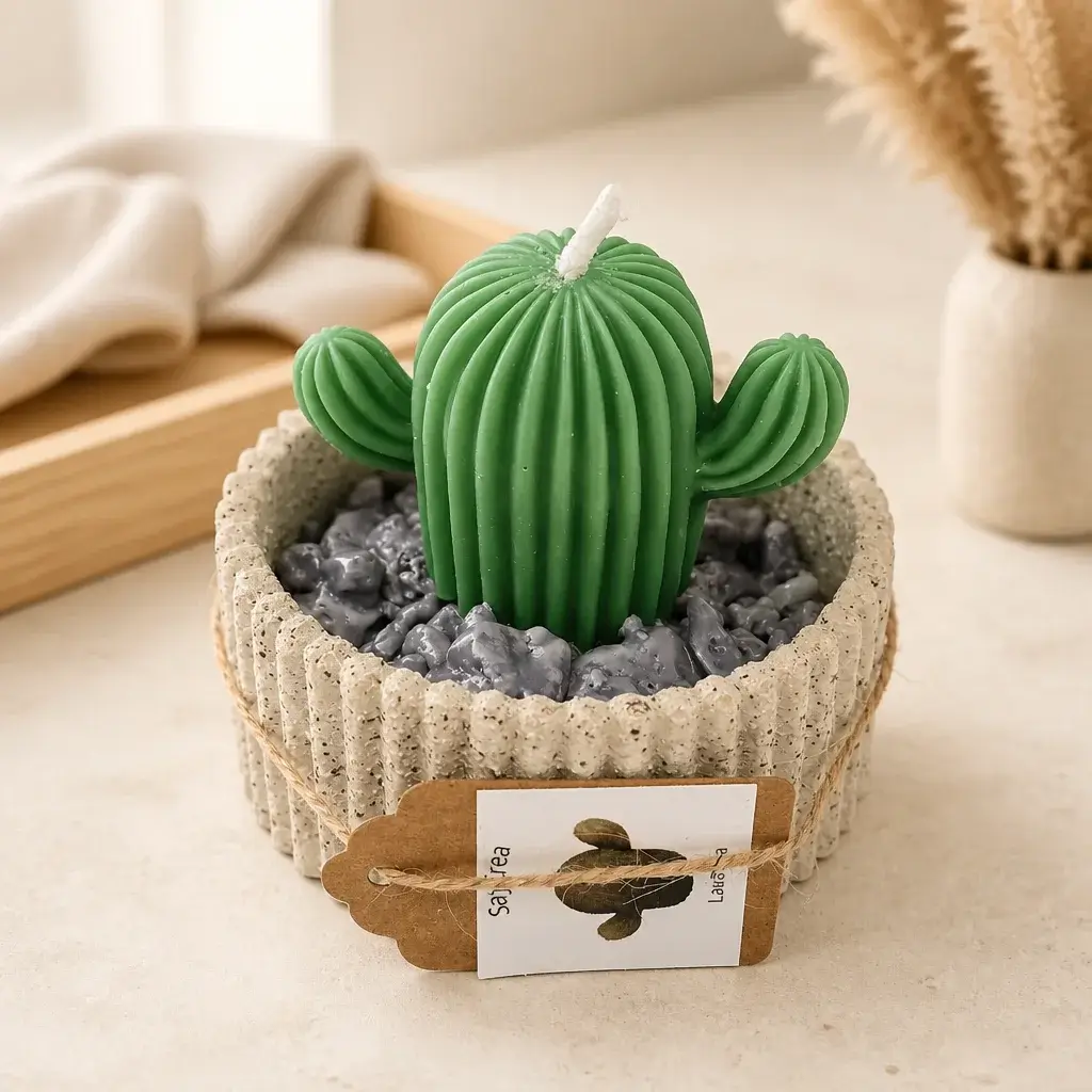 Vela Cactus, vela decorativa (9) Cactus