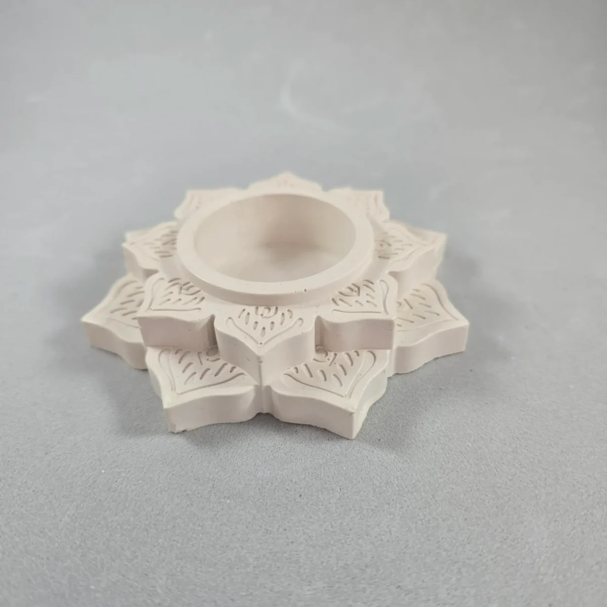 Portavelas flor de loto