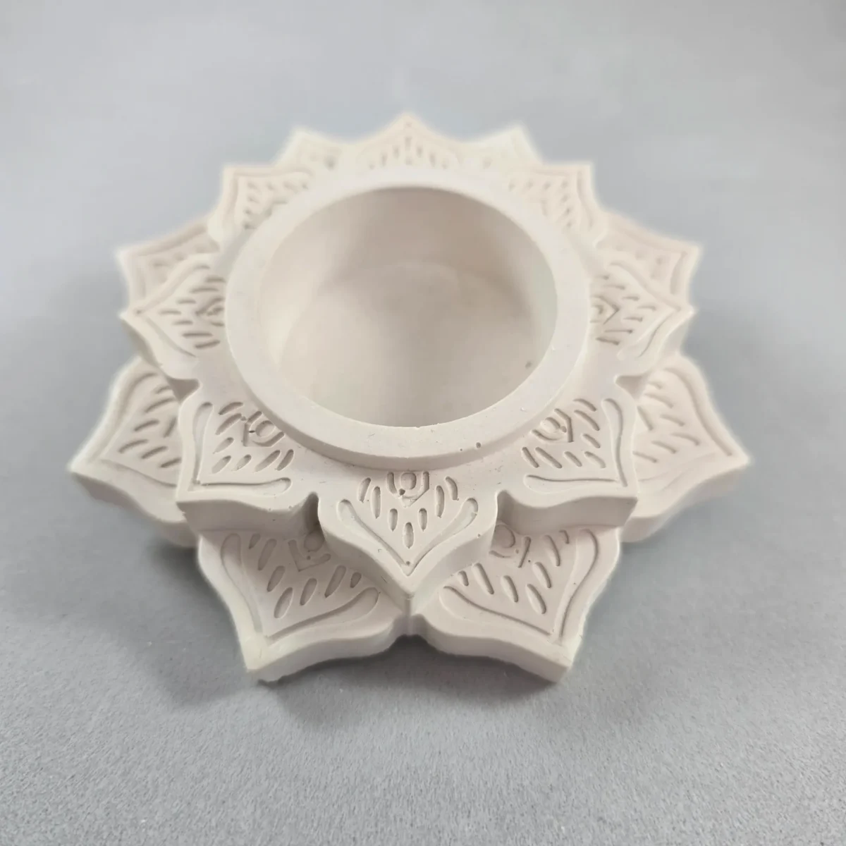 Portavelas flor de loto