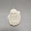 Fantasma, halloween Vela de soja natural en forma de fantasma.
