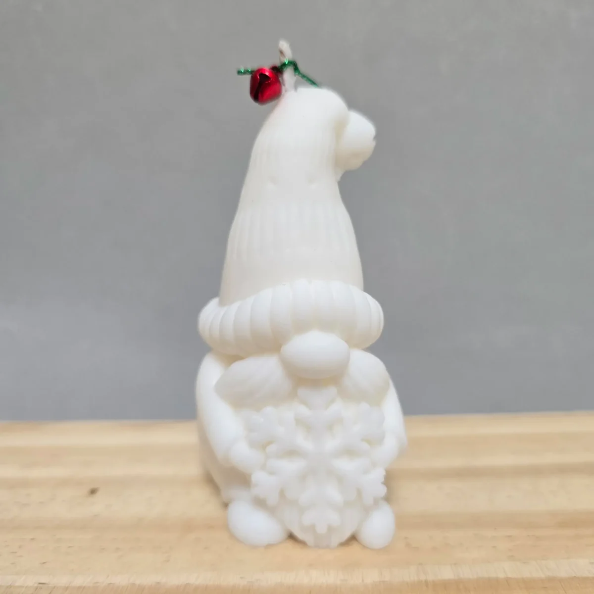 Gnomo, vela, navidad (2) Que me dices de esta monada de Gnomo navideño.