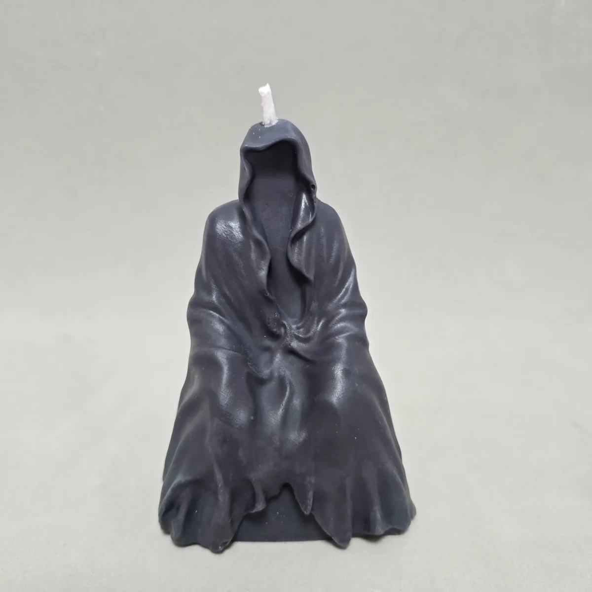 Vela terrorífica de la muerte para halloween. 