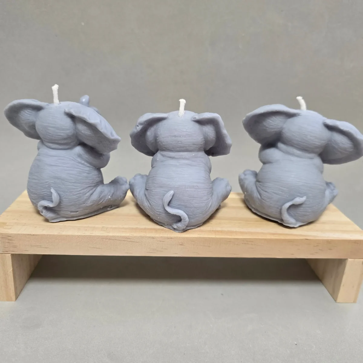 Pack Velas 3 Elefantes, velas (1) Pack Velas 3 Elefantes