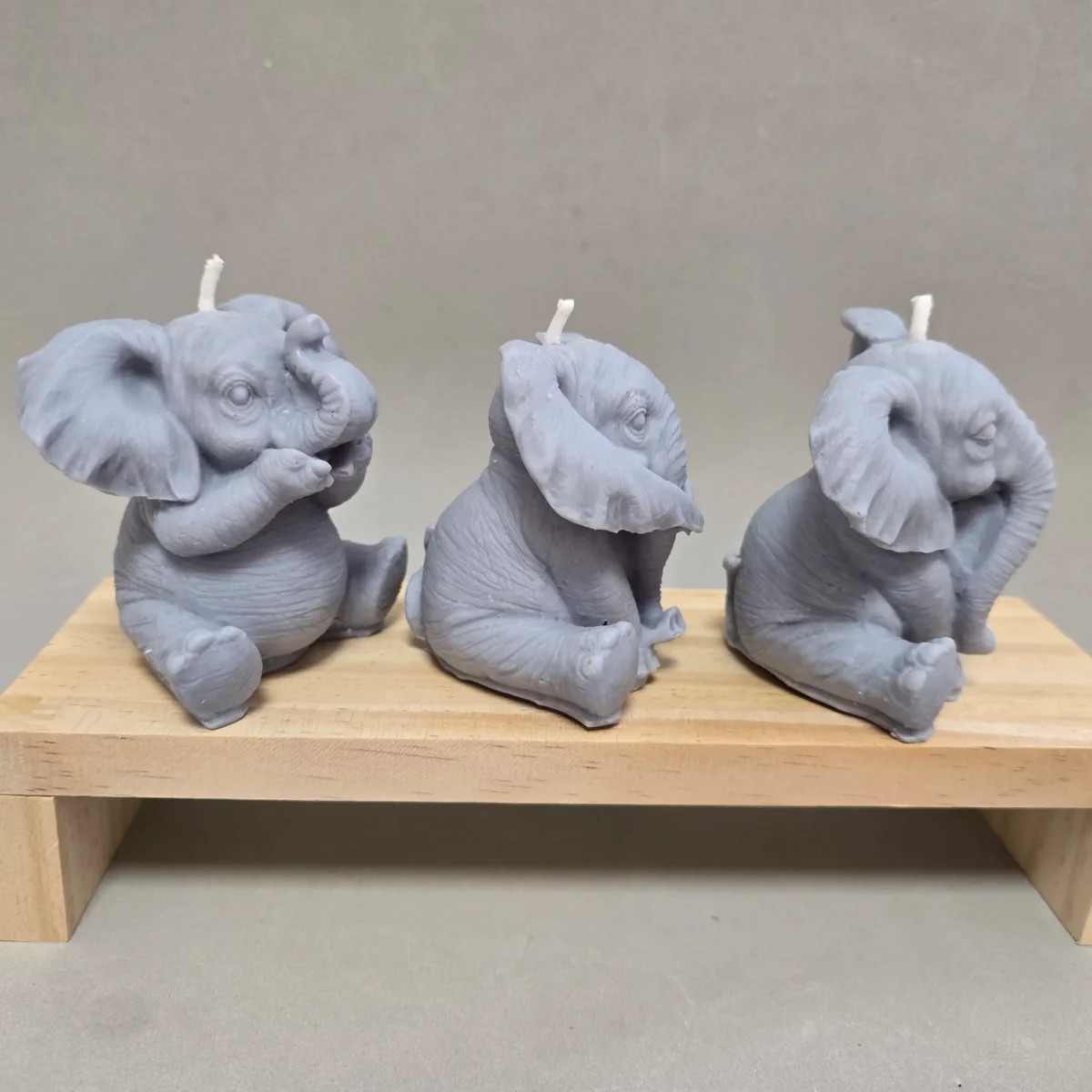 Pack Velas 3 Elefantes, velas (3) Pack Velas 3 Elefantes