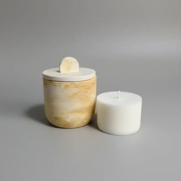 Aromatica Media Luna,aromatica,reutilizable (4) Recipiente Recargable Media Luna