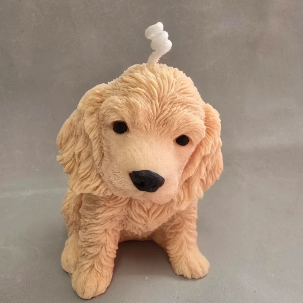 Toy Cocker, vela (1) VELAS DECORATIVA EN FORMA DE PERRO ADORABLE RAZA COCKER SPANIEL, saycrea,Tenerife